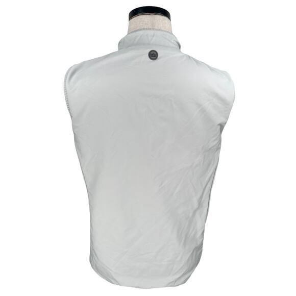 Peter Millar Crown Sport Reversible Fleece Vest Men's Small Blue Gray 1912 Club - Picture 5 of 12